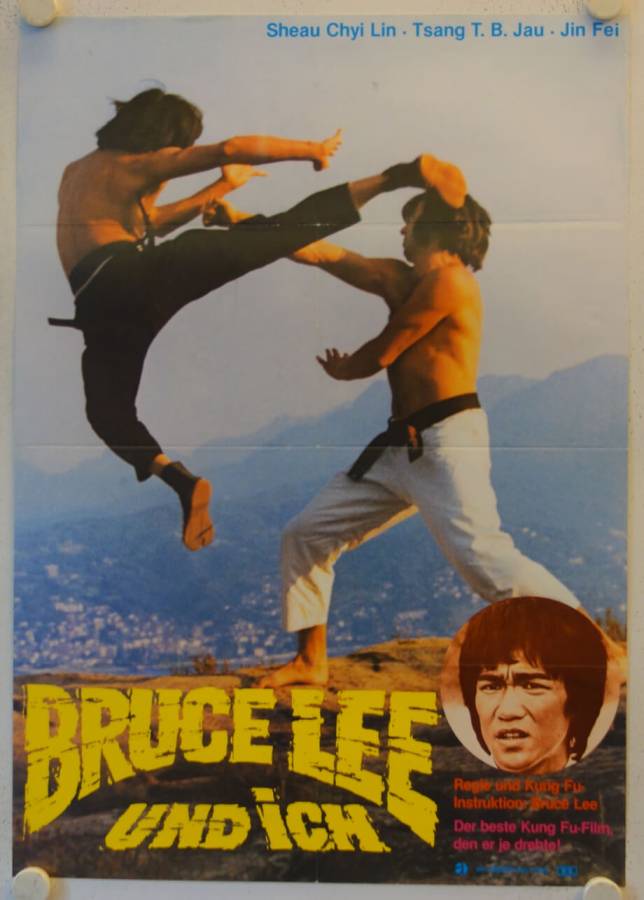 Bruce Lee and I original release german movie poster